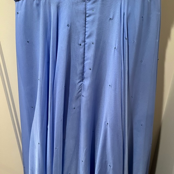 Sherri Hill Grad Dress Size 6 Periwinkle - Picture 4 of 6